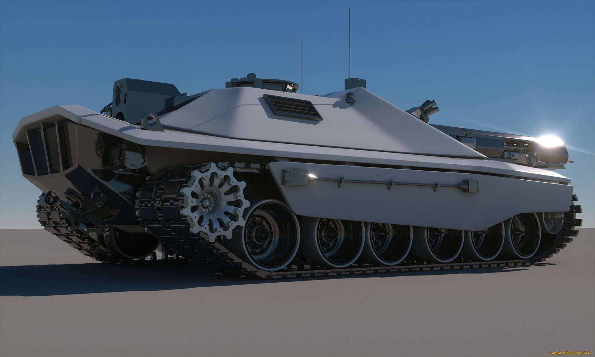 sci-fi future tank concept, , 3d, future, sci-fi, concept, tank